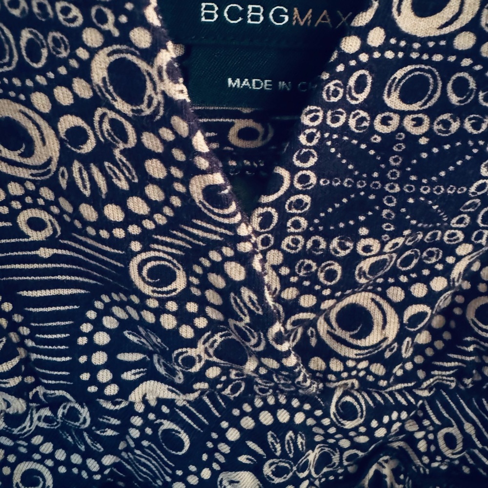 BCBG Carbon Jersey Knit Dress